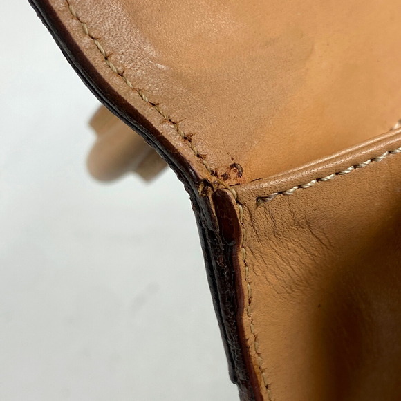 Celine Macadam Pattern All Over Canvas Handbag Brown - Picture 5 of 6